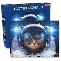 Aquarius Puzzle Catstronaut Puzzle 500 pieces
