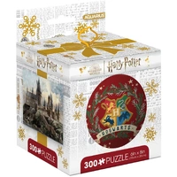 Aquarius Puzzle Harry Potter Hogwarts Christmas in Tin Globe Puzzle 300 pieces