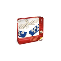 Triangular Dominoes In Metal Box