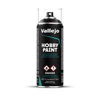 Vallejo Aerosol Spray Primer - Black 400ml