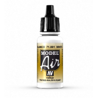 Vallejo - Model Air - White 17 ml