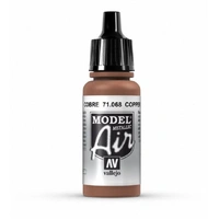 Vallejo - Model Air - Copper 17 ml Old Formulation