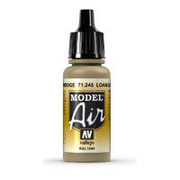 Vallejo - Model Air - Loam Beige 17 ml