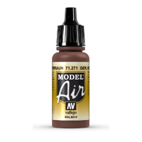 Vallejo - Model Air - German Red Brown 17 ml