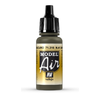 Vallejo - Model Air - N 41 Dark Olive Drab 17 ml