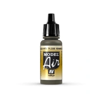 Vallejo - Model Air - Khaki Green No. 3 17 ml Old Formulation