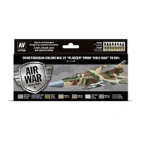 "Vallejo - Model Air - Soviet / Russian Colors Mig-23 ""Flogger"" From 70'S To 90'S  8 Colour Set"