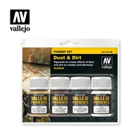 Vallejo - Pigments - Set Dust & Dirt 35ml