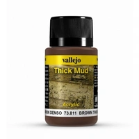 Vallejo - Weathering Effects - Brown Thick Mud 40 ml