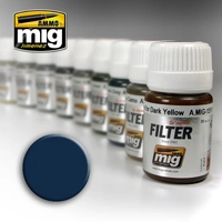 Ammo by MIG Filters Blue for Dark Grey 35ml