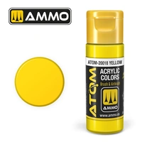Ammo by MIG - Atom Color - Yellow 20ml