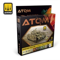 Ammo by MIG - Atom Color - German Tank Colors Wwii Set