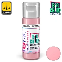 Ionic - Acrylic Paints - Light Coral 20ml