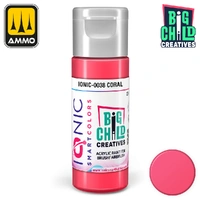 Ionic - Acrylic Paints - Coral 20ml