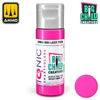 Ionic - Acrylic Paints - Laser Pink 20ml