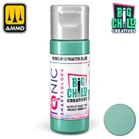 Ionic - Acrylic Paints - Phantom Blue 20ml