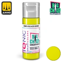 Ionic - Acrylic Paints - Acid Green 20ml