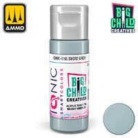 Ionic - Acrylic Paints - Sword Grey 20ml