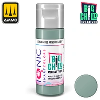 Ionic - Acrylic Paints - Armour Grey 20ml