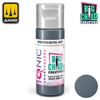 Ionic - Acrylic Paints - Neutral Grey 20ml