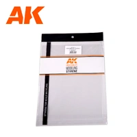 Ak Interactive - Styrene  - 0.20 mm/0.008” Thickness-Clear Organic Glass/Acryl