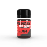 AK Interactive - Weathering  - Dark Umber Pin Wash 35ml
