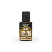 AK Interactive - Precision Paneliner - Raw Umber Greenish 30ml