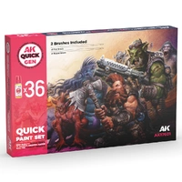 AK Interactive - Quick Gen - Quick Paint Set 36 Quick Gen Colors