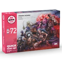 AK Interactive - Quick Gen - Quick Paint Set 72 Quick Gen Colors