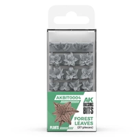 U2 AK Interactive - Basing Bits - Forest Leaves - 35 Pieces