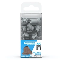 U2 AK Interactive - Basing Bits - Village Ruins - 12 Pieces
