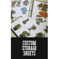 GTG Minis Custom Storage Sheets
