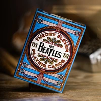 Theory 11 - The Beatles Blue Playing Cards