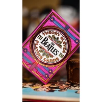 Theory 11 - The Beatles Pink Playing Cards