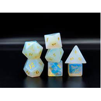 Level Up Dice: Festive Opalite