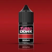 Turbo Dork - Redrum Metallic Acrylic Paint 22ml Bottle