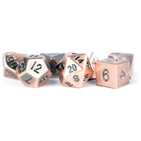 MDG Metal Dice Set - Antique Copper