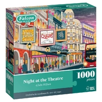 Puzzle - Jumbo - Falcon - Night at the Theatre - 1000pcs