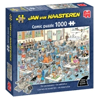 Puzzle - Jumbo Jan van Haasteren - The Cat Pageantry 1000Pc (Square Box)