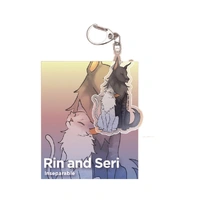 Gatherers Tavern - Keychain - Rin And Seri; Inseparable