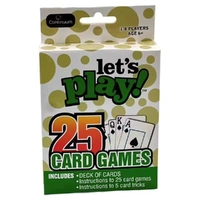 Let's Play 25 Card Games