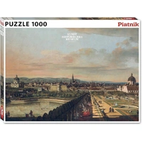 Puzzle - Piatnik - KHM Canaletto View of Vienna, 1000pcs