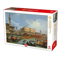Puzzle - Piatnik - KHM Canaletto, Customs House Venice, 1000pcs