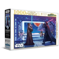 Harlington Thomas Kinkade PQ - Star Wars - Obi-Wan's Final Battle 1000 Piece Puzzle