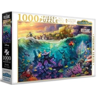 Harlington Thomas Kinkade PQ - Disney - Ursula 1000 Piece Puzzle