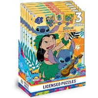 Stitch 3pk Frame Tray Puzzles