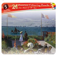 Puzzle - Premium Colouring Pencils (24)