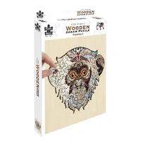 Puzzle - BMS - Monkey Wooden Jigsaw 132Pc