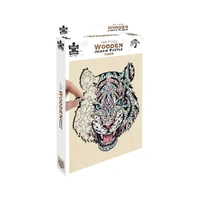 Puzzle - BMS - Tiger Wooden Jigsaw 132Pc