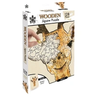 Puzzle - BMS - Giraffe Wooden Jigsaw 128Pc